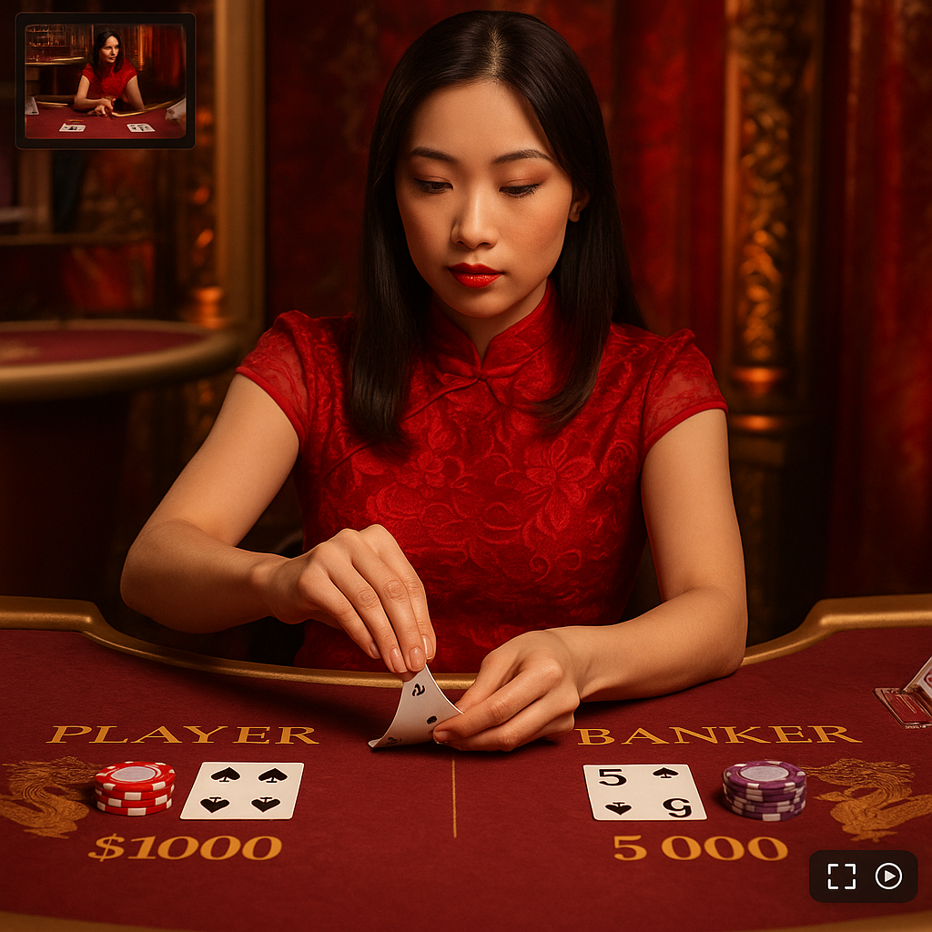 22bet - Live Baccarat with Professional Dealers
