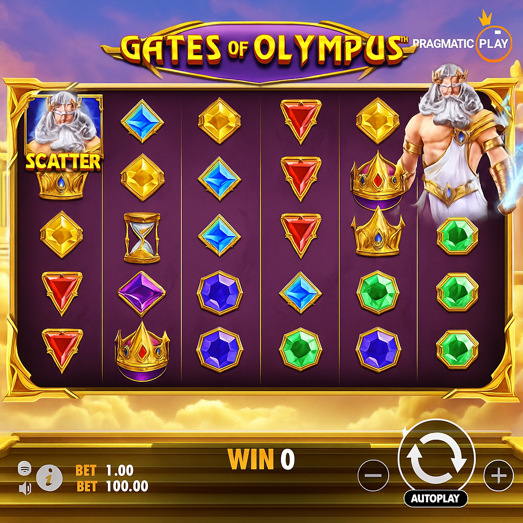 22bet - Gates of Olympus Slot Game